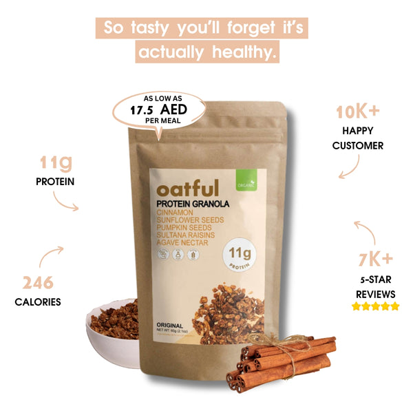 Organic Original Protein Granola 6-Single Serve Pouches
