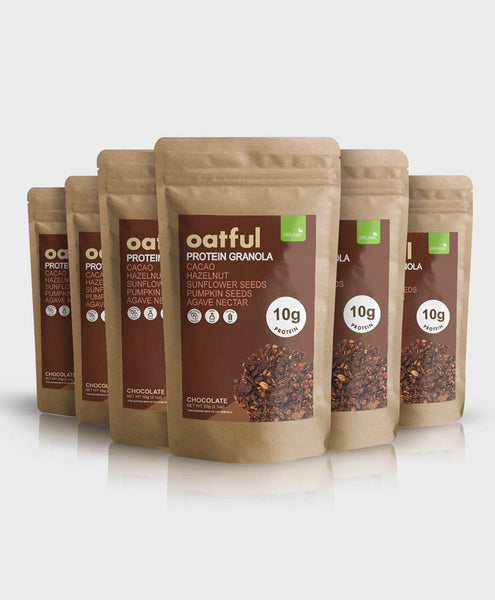 Organic Chocolate Protein Granola 6-Single Serve Pouches