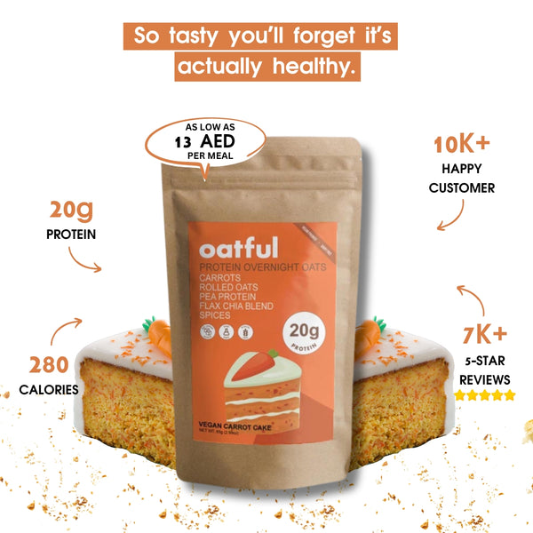 Vegan Carrot Cake  6-Single Serve Pouches