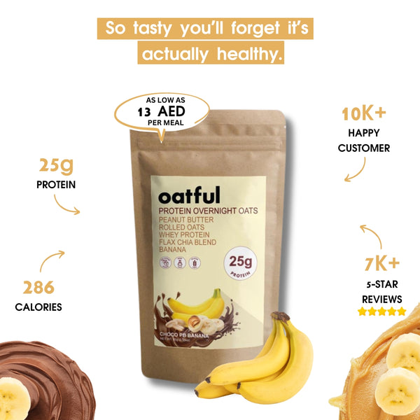 Choco PB Banana 6-Single Serve Pouches
