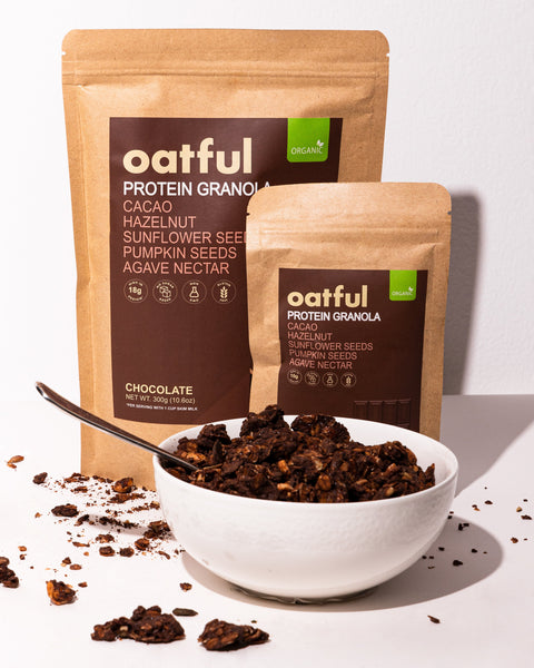 Organic Chocolate Protein Granola 6-Single Serve Pouches