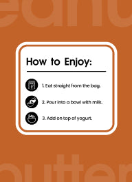 Organic Peanut Butter Protein Granola Bag