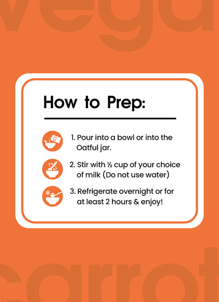 Vegan Carrot Cake  6-Single Serve Pouches