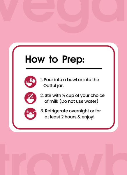 Vegan Strawberry  6-Single Serve Pouches