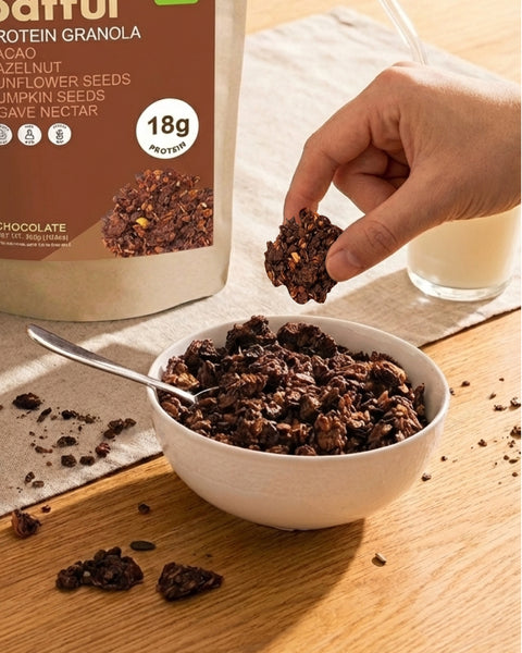 Organic Chocolate Protein Granola Bag