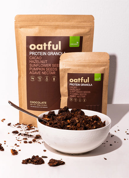 Organic Chocolate Protein Granola Bag