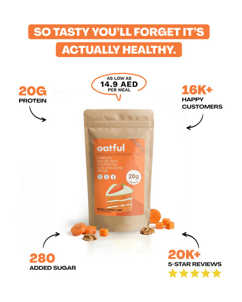 Vegan Carrot Cake  6-Single Serve Pouches