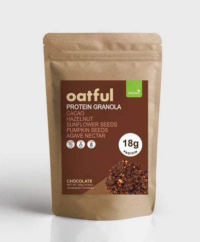 Organic Chocolate Protein Granola Bag
