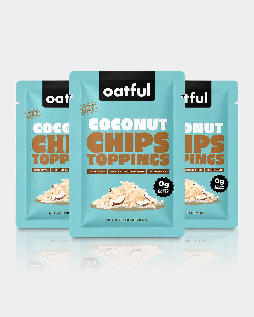 Organic Coconut Toasted Chips Topping Bundle