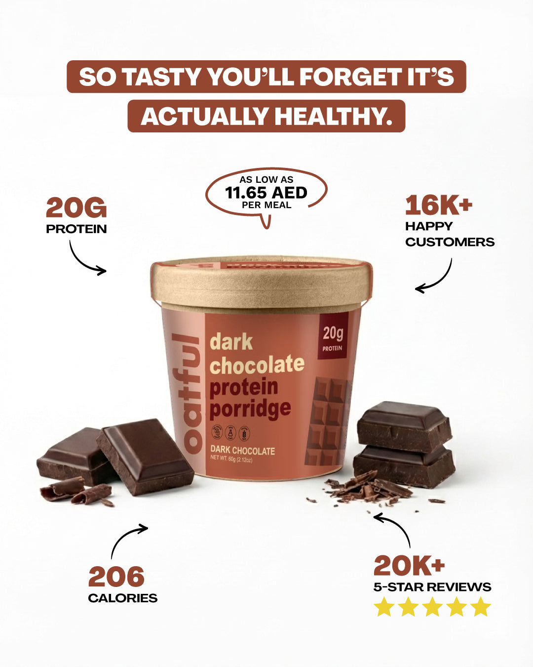 Dark Chocolate - Pack of 6