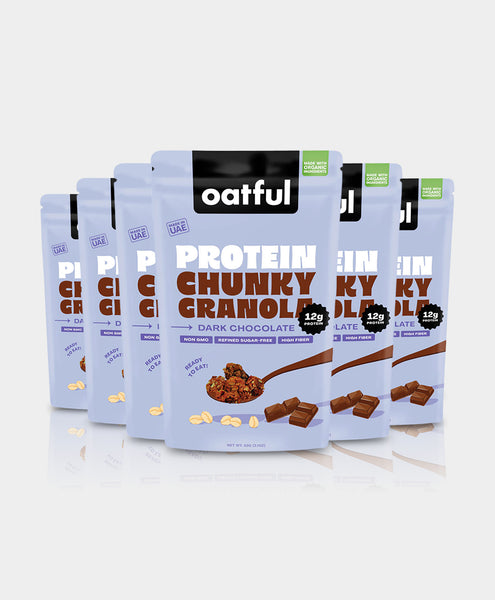 Organic Chocolate Protein Granola 6-Single Serve Pouches