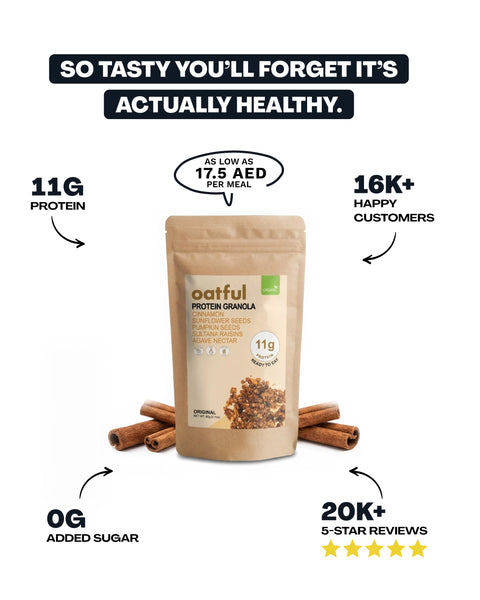 Organic Original Protein Granola 6-Single Serve Pouches