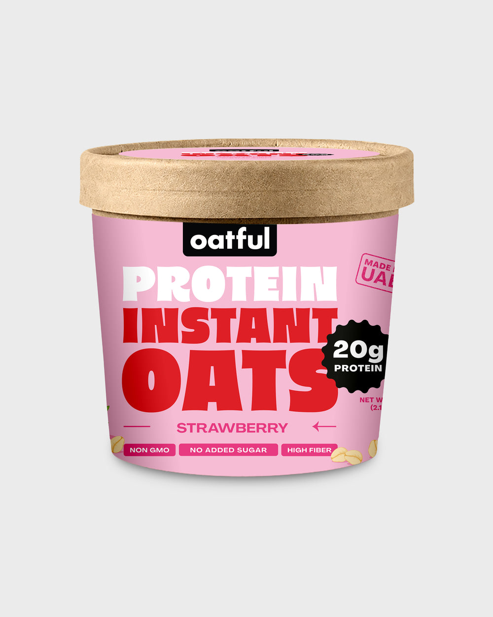 Strawberry Porridge — Single Cup