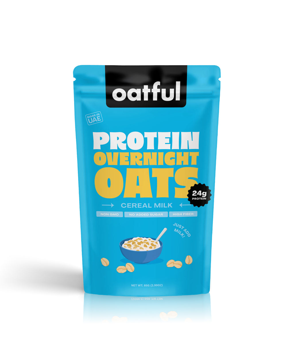 Cereal Milk Protein Overnight Oats
