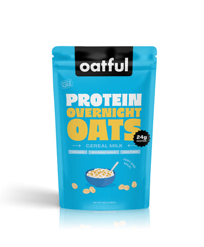 Cereal Milk Protein Overnight Oats