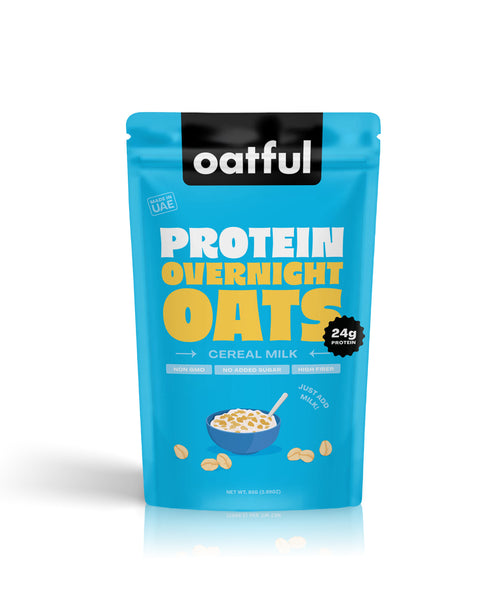 Cereal Milk Protein Overnight Oats