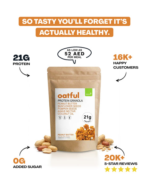 Organic Peanut Butter Protein Granola Bag