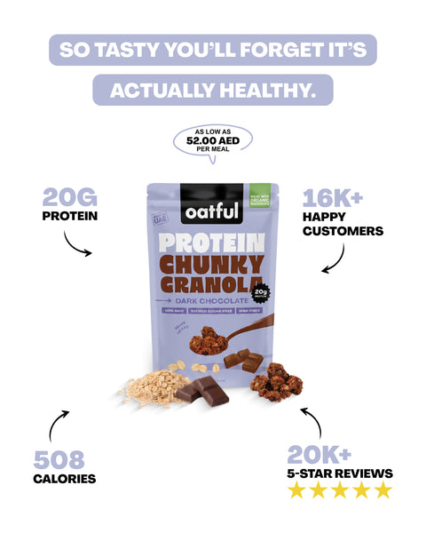 Organic Chocolate Protein Granola Bag
