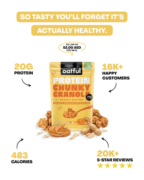 Organic Peanut Butter Protein Granola Bag