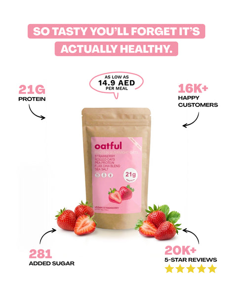 Vegan Strawberry  6-Single Serve Pouches