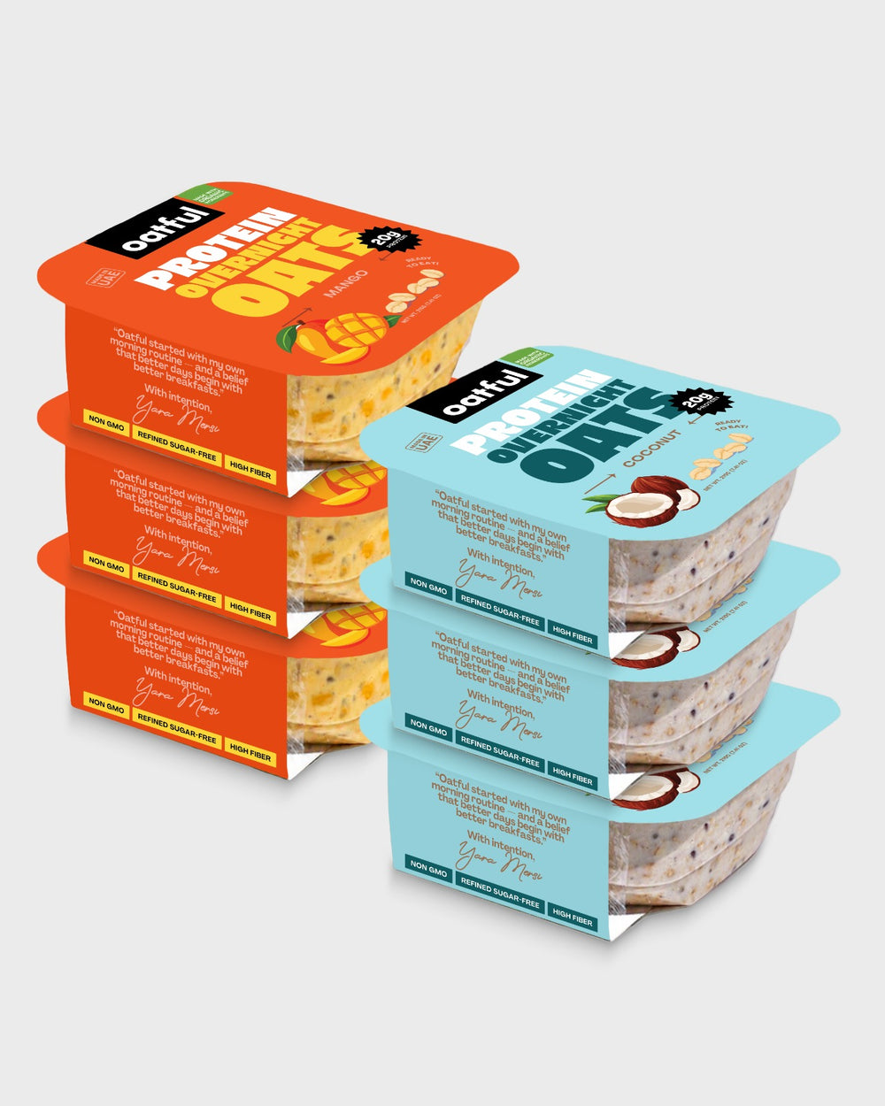 Mango & Coconut Ready-to-Eat Duo - 6 Pots
