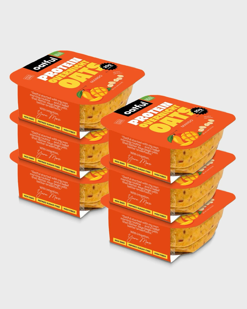 Mango Ready-to-Eat Oats - 6-Pack